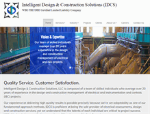 Tablet Screenshot of idcs-llc.com